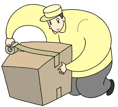 梱包・梱包作業・梱包作業員・ダンボール箱詰め・箱詰め作業・包装・梱包資材